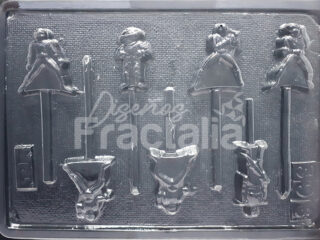 Molde Personajes Power rangers