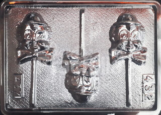 Molde Payasos con corbatin