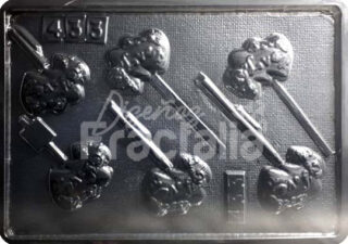 Molde Corazones Love