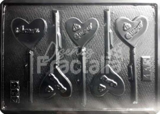 Molde Corazones te amo te quiero te extrano