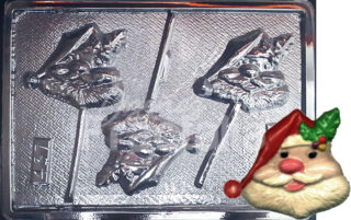 Molde Papa noel cara