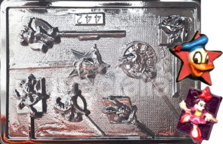 Molde Personajes Walt disney