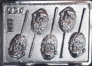 Molde Papa noel cara