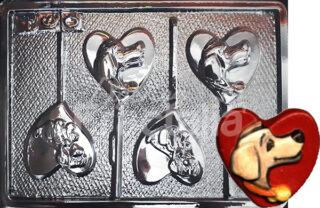 Molde Corazon perros dalmata