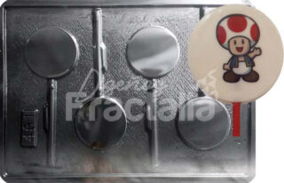 Molde Chupetas circulares