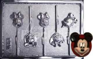 Molde Personajes Minnie y mickey