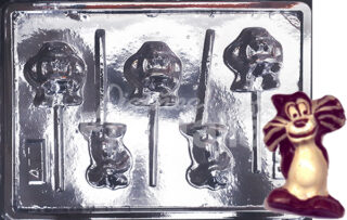 Molde Personajes Demonio de tazmania y silvestre