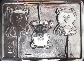 Molde Osos grandes planos