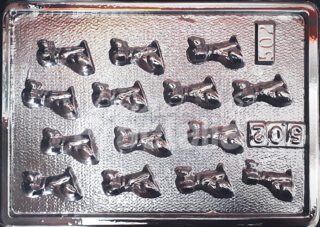 Molde Dalmatas pequenos