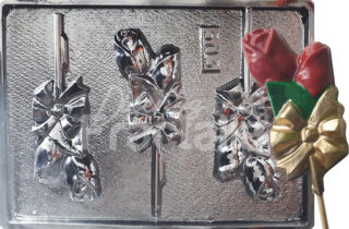 Molde Ramo rosas con cinta