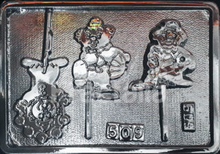 Molde Payasos planos