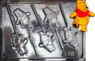 Molde Personajes Winnie poh Cuerpo plano