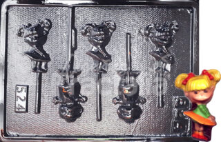 Molde Personajes Aventuras :Flili y angelica