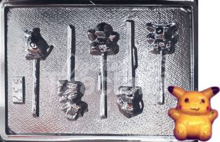 Molde Personajes Picachu y sus amigos