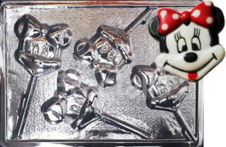 Molde Personajes Minnie cara