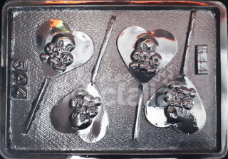 Molde Personajes Corazon piolin