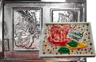 Molde Tarjeta gracias mama