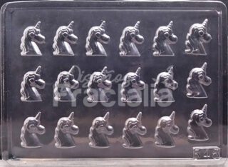 Molde Apliques Unicornios