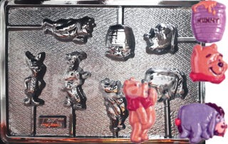 Molde Personajes Winnie pooh y sus amigos
