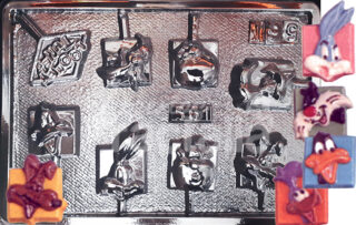 Molde Personajes Looney tunes