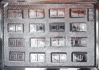 Molde Chocolate rectangular