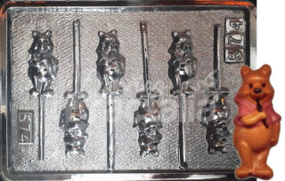 Molde Personajes Winnie pooh cuerpo