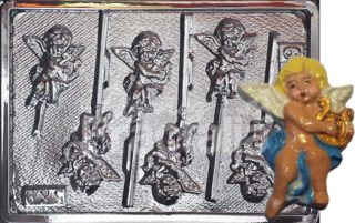 Molde Angeles con lira