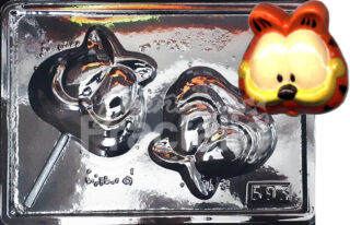 Molde Personajes Cara garfield