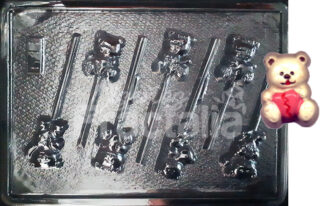 Molde Osos con corazones