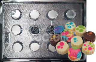 Molde Bombones circulares