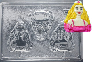 Molde Personajes Barbie