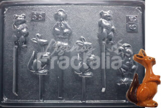 Molde Canguros y osos