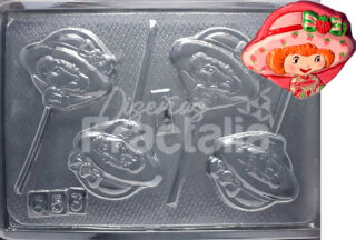 Molde Personajes Nina fresa