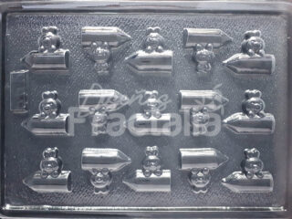 Molde Conejo con lapiz