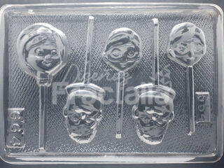 Molde Personajes Los increibles