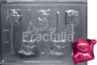 Molde Personajes Barnie y sus amigos