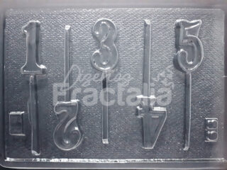 Molde Numeros 1-5