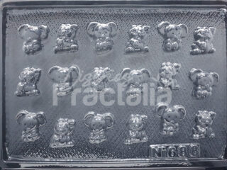 Molde Osos y garfield