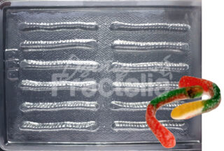 Molde Lombrices rectas Pequenas