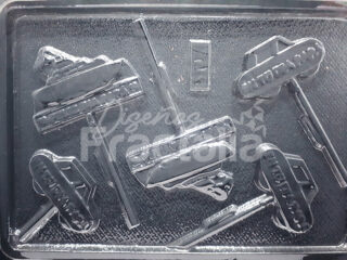 Molde Dia del padre barcos carros