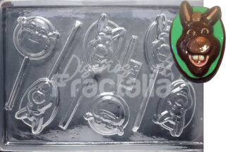 Molde Personajes Shrek y burro