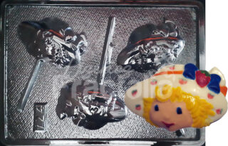 Molde Personajes Muneca fresa