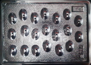 Molde Ovalos rellenos