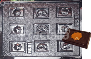 Molde Relleno luna y estrellas