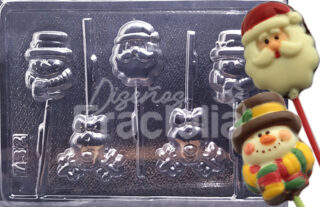 Molde Munecos nieve reno noel