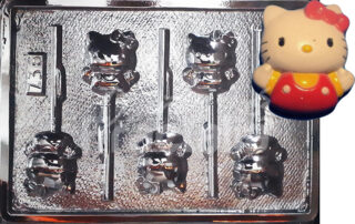 Molde Personajes Hello kitty