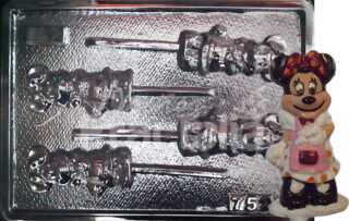 Molde Personajes Minnie