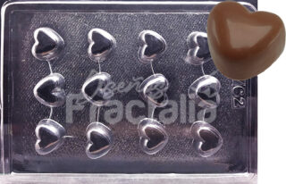 Molde Corazones rellenos