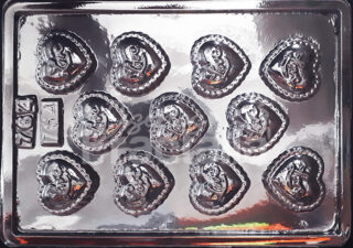 Molde Corazones love