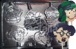 Molde Personajes Chavo y chilindrina